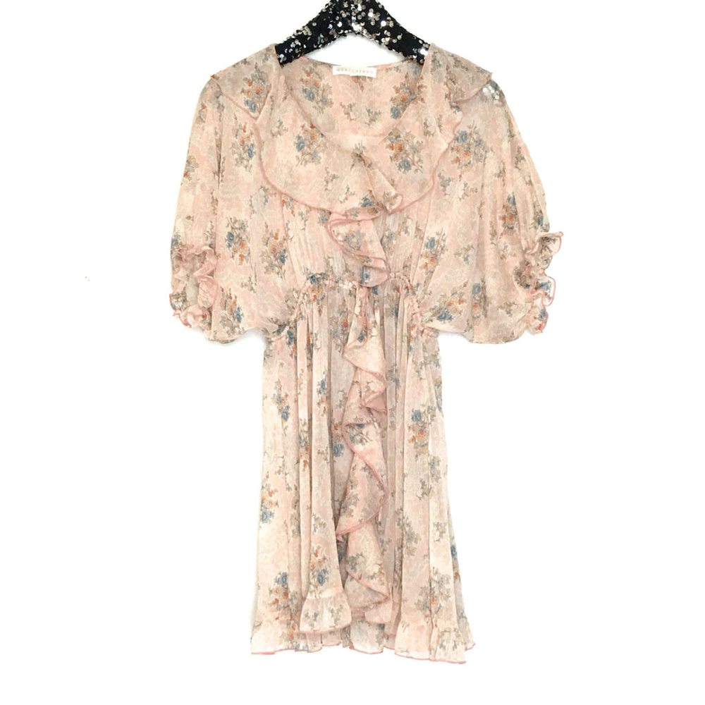 Mercuryduo Lolita Ruffle Mini Dress Japan Sz XS/S